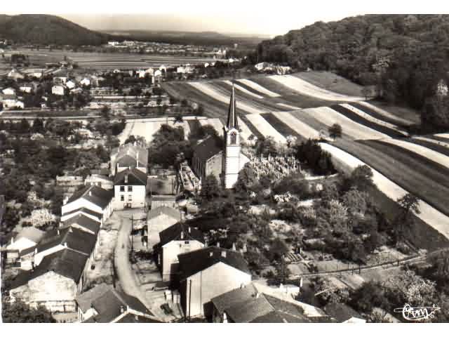 Hargarten dans les annes 1950